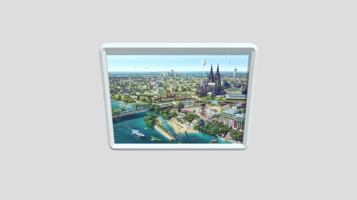 Cologneframe1 3D Model