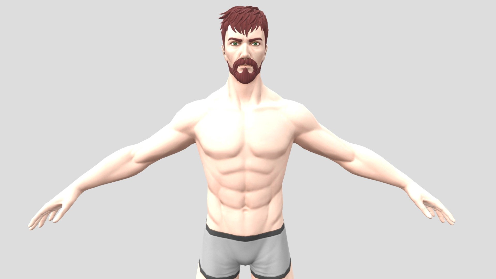 Stylized Male Character - Rigged Model Basemesh - Buy Royalty Free 3D ...