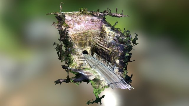 Tunnel Portal 3D Model