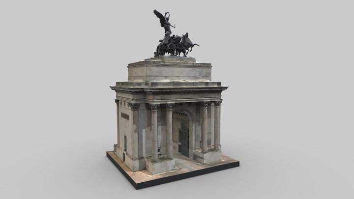 Wellington Arch – Modello 3D gratuito STL