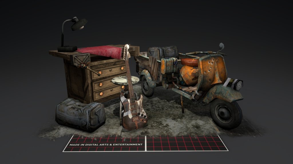 DAE 5 Finished props - Rustborn