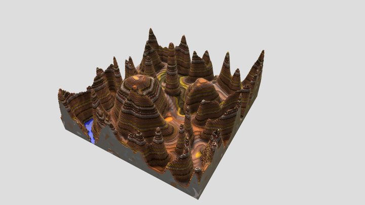 Mesa 2 by CreeperCoastal 3D Model