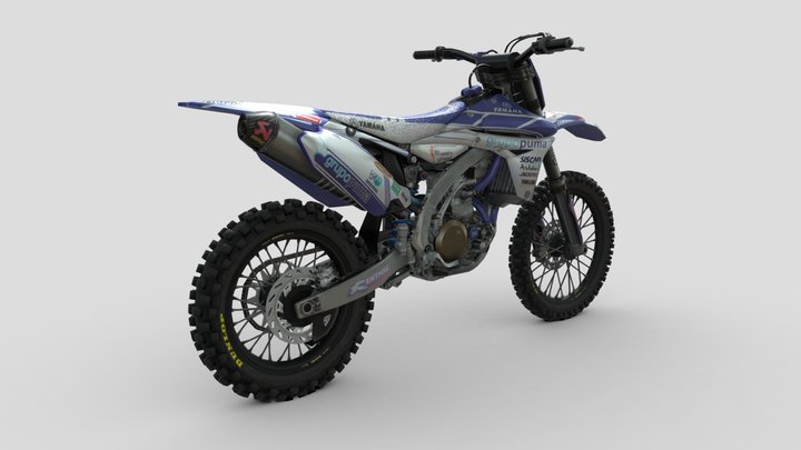 Yamaha YZ 450 F 3D Model
