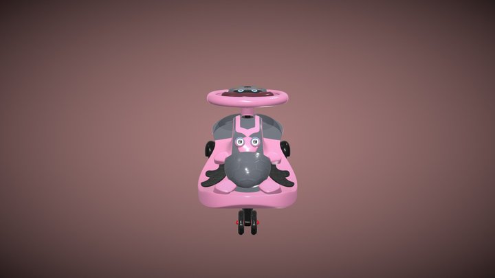 Kids Car 3D Model