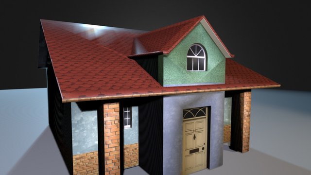 Ivhouse V.3 [obj DL in Desc] 3D Model