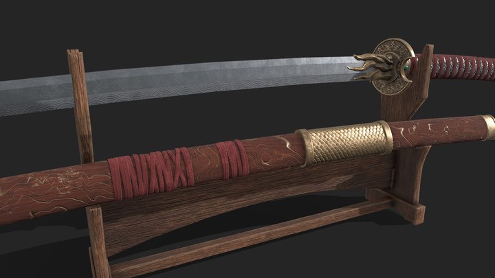 Katana 3D Model