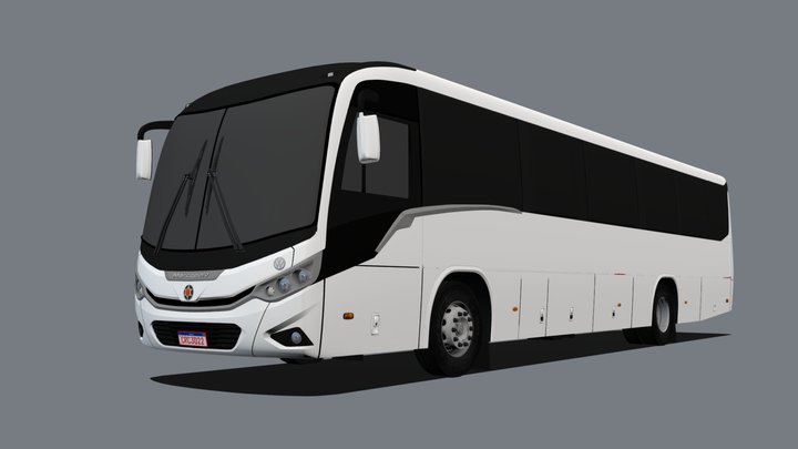 Ônibus Flamengo - Download Free 3D model by SIMULATOR