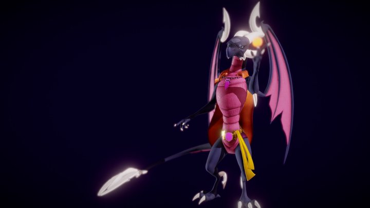 Elder Cynder 2022 3D Model