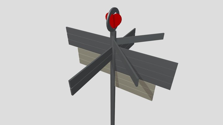 fingerpost-opsætning_SØLUND-2 3D Model