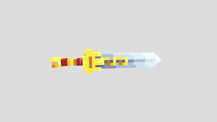 Espada Del Rey 3D Model