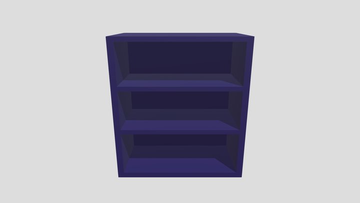3D Shelf 3D Model