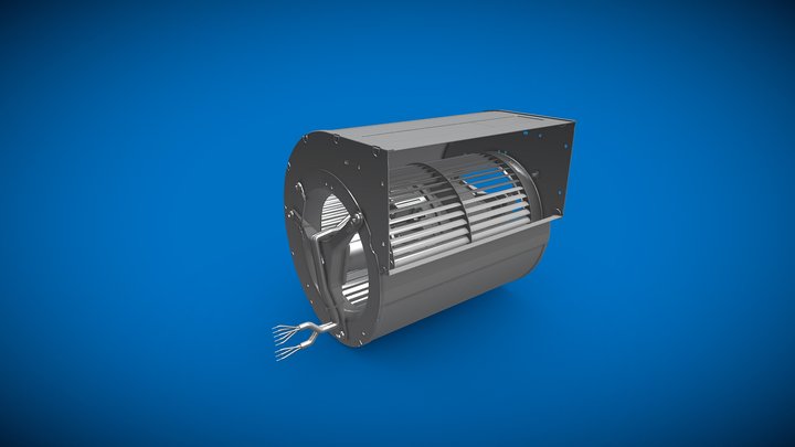 ECOFIT Fans – Powering Airtecnics Air Curtains 3D Model