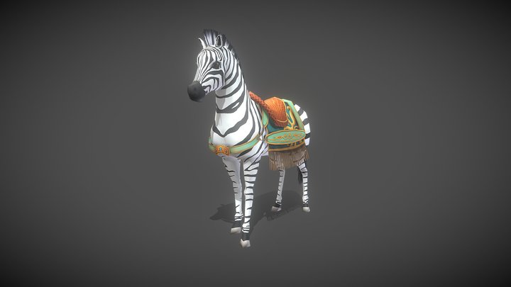 Horse Ride 5 3D Model