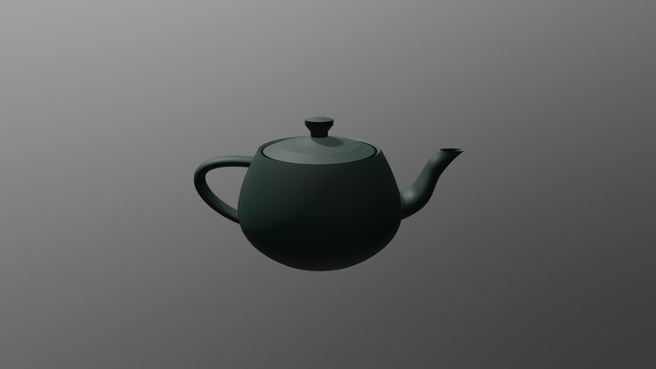 茶壺 3D Model