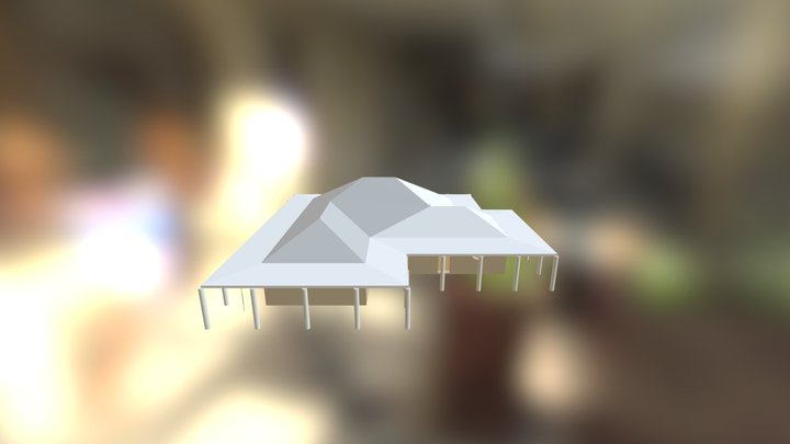 Strawbale House 3D Model
