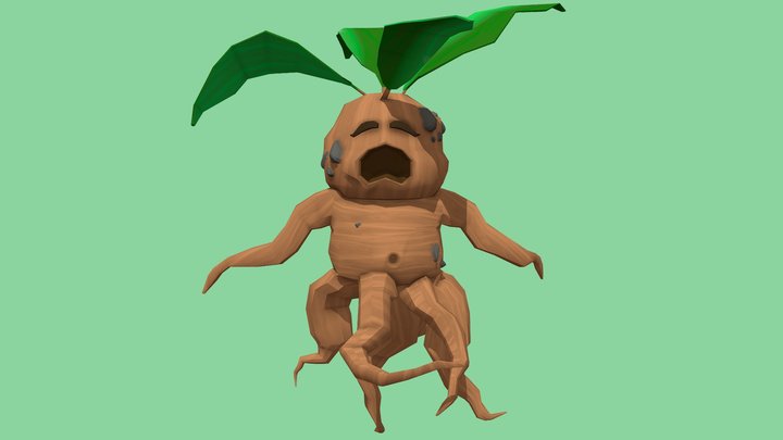 Toon Mandrake – Free 3D Model STL