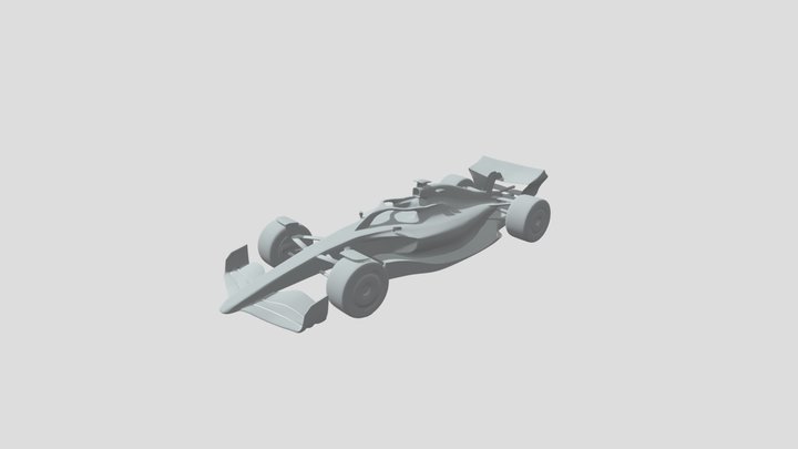 F1 2022 concept car 3D Model