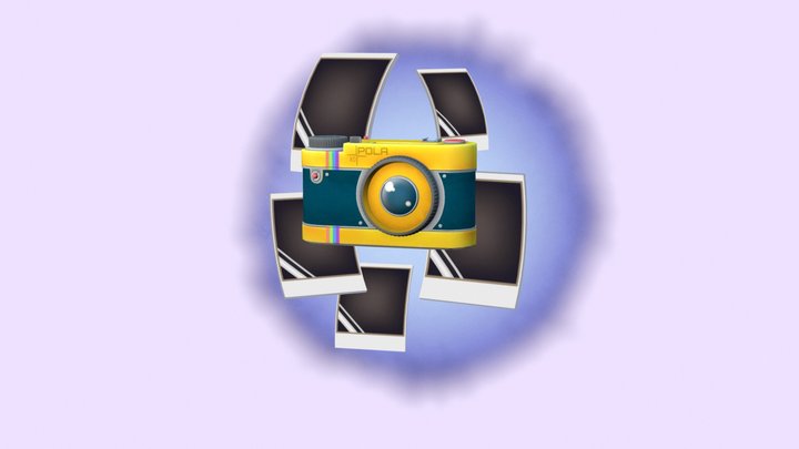 Camera - Stylized 3D Model