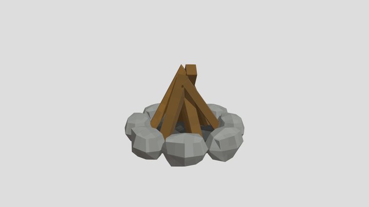 Campfire 3D Model