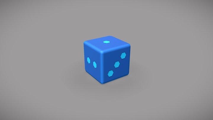 Free Low Poly Dice