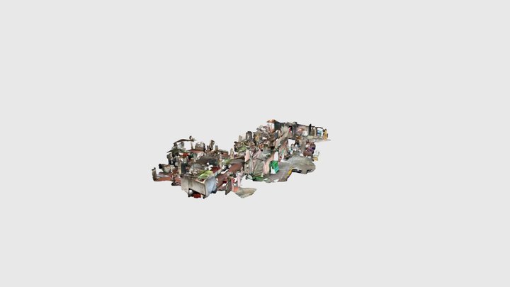 2024-11-10 工作坊2_模型3_汐止公有市場1樓 3D Model