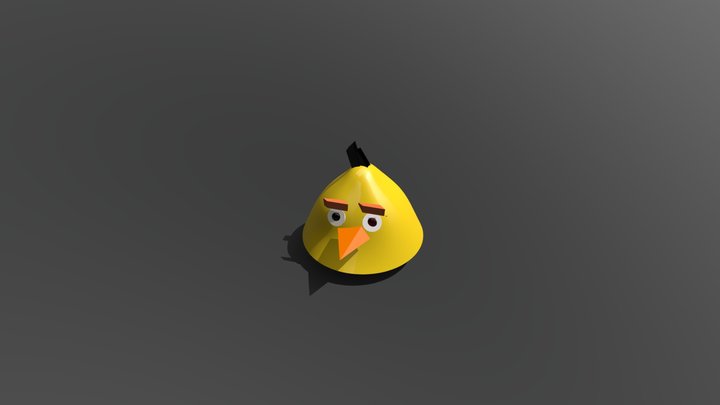 Angry Bird 3D Model