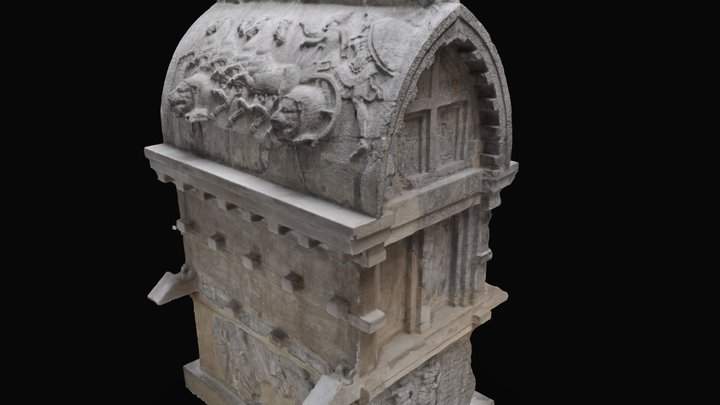 Tomb of Payava Model 3D Model