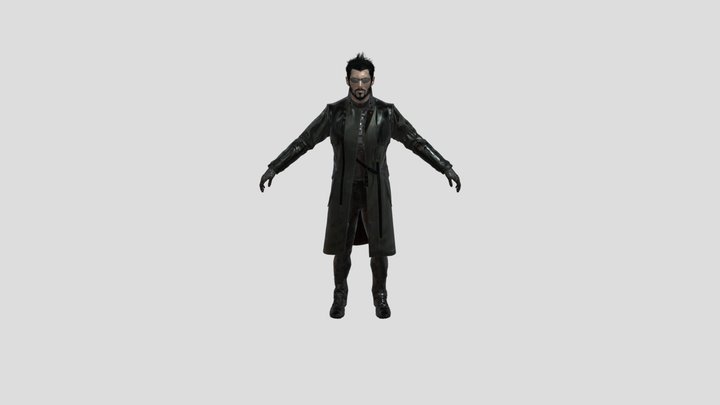 Adam Jensen 3D Model