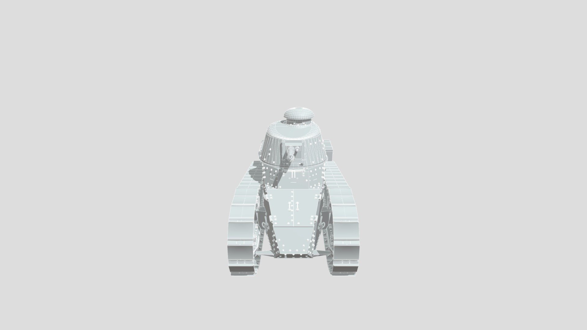 Tank ww1 Renault FT-17