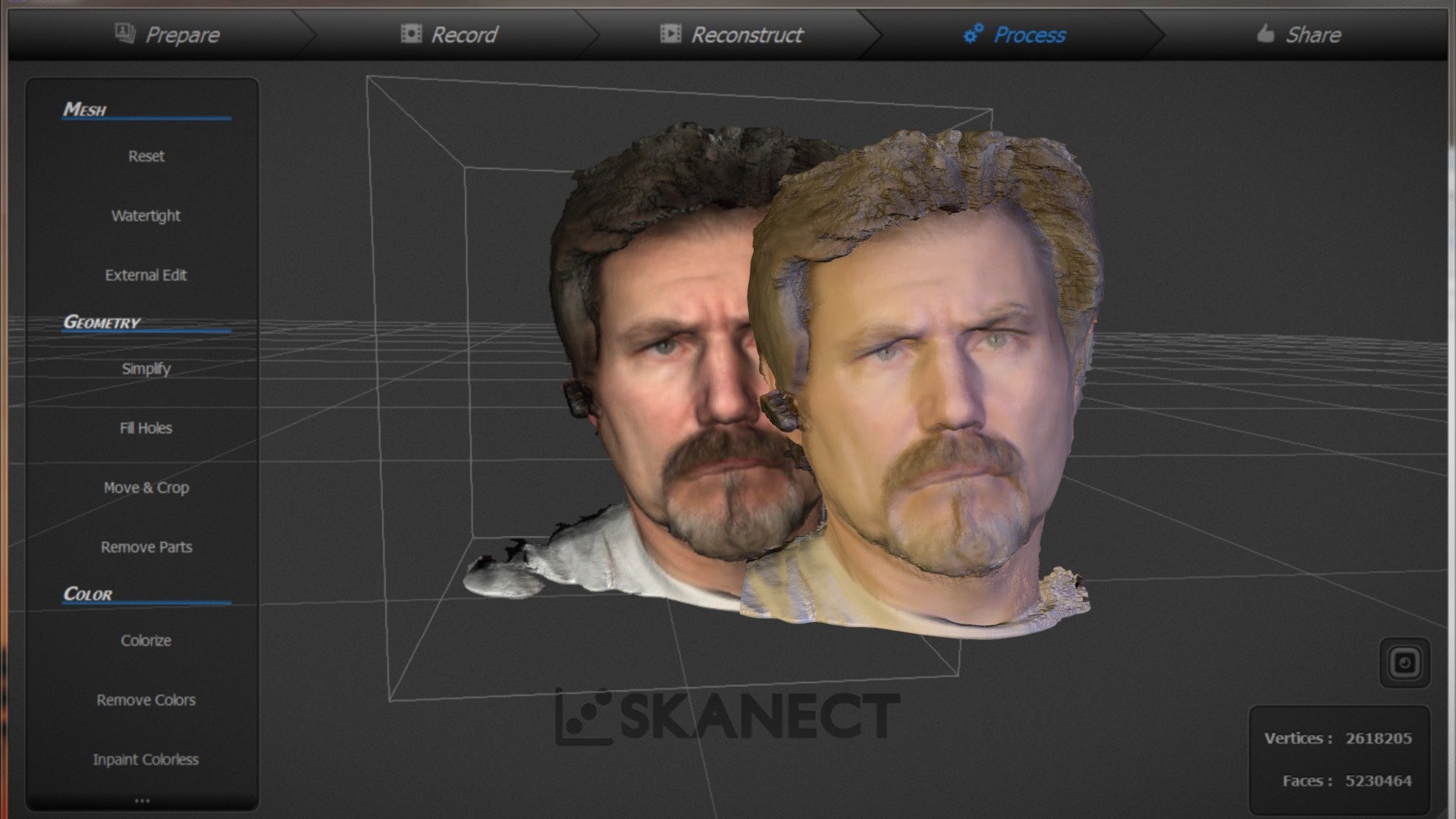 Vertex Mike (orig. > 2.5 M faces)