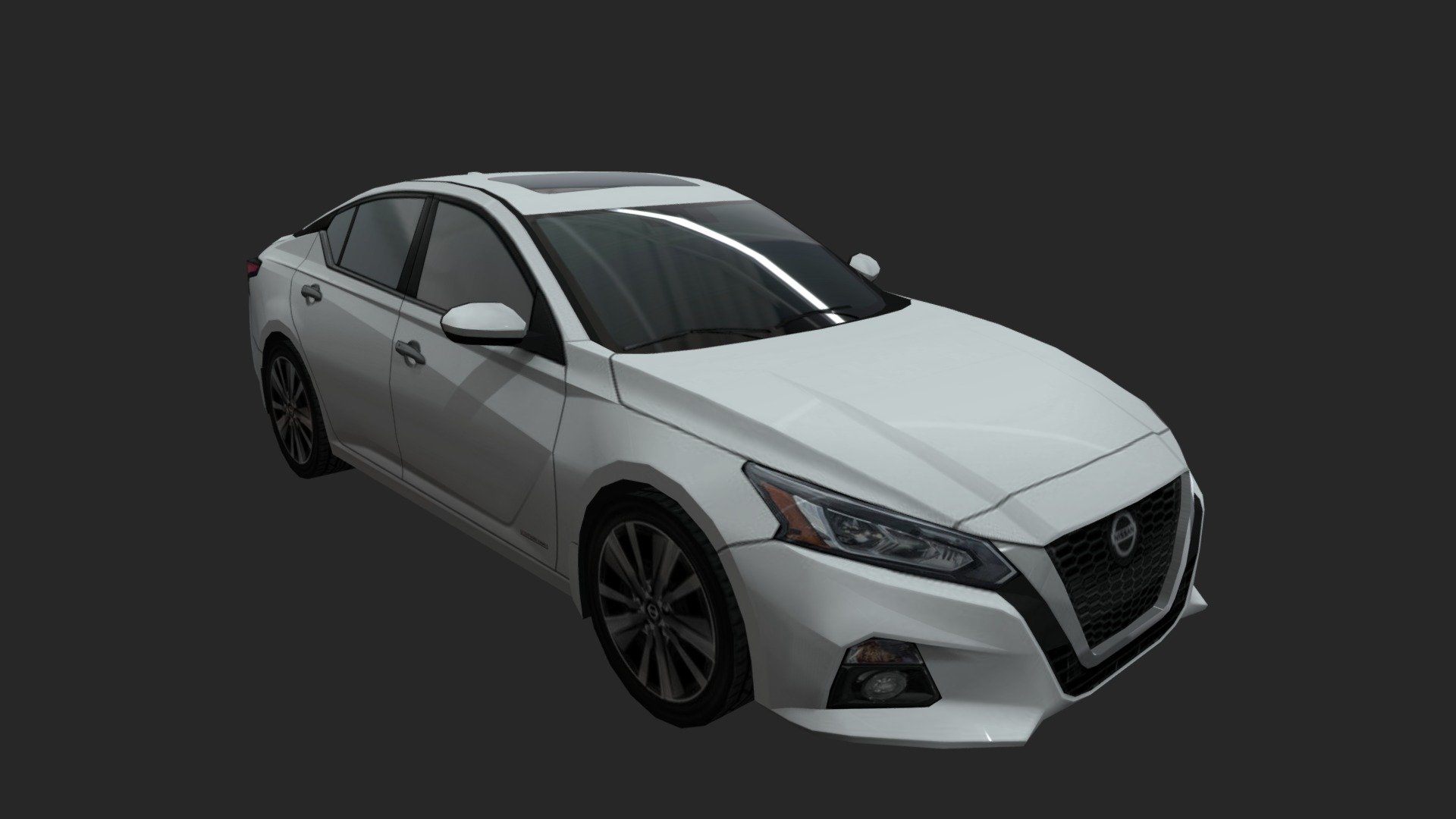 Nissan Altima 2019 Low Poly - 3D model by Ma7heus [47c4df6] - Sketchfab