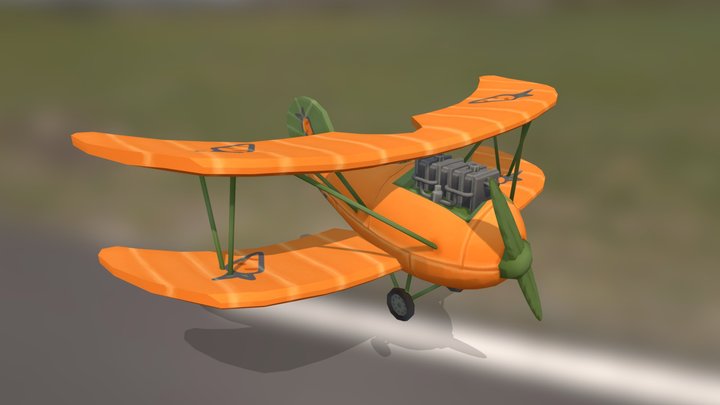 The Flying Circus - Eva Van den Broeck IGP25E 3D Model