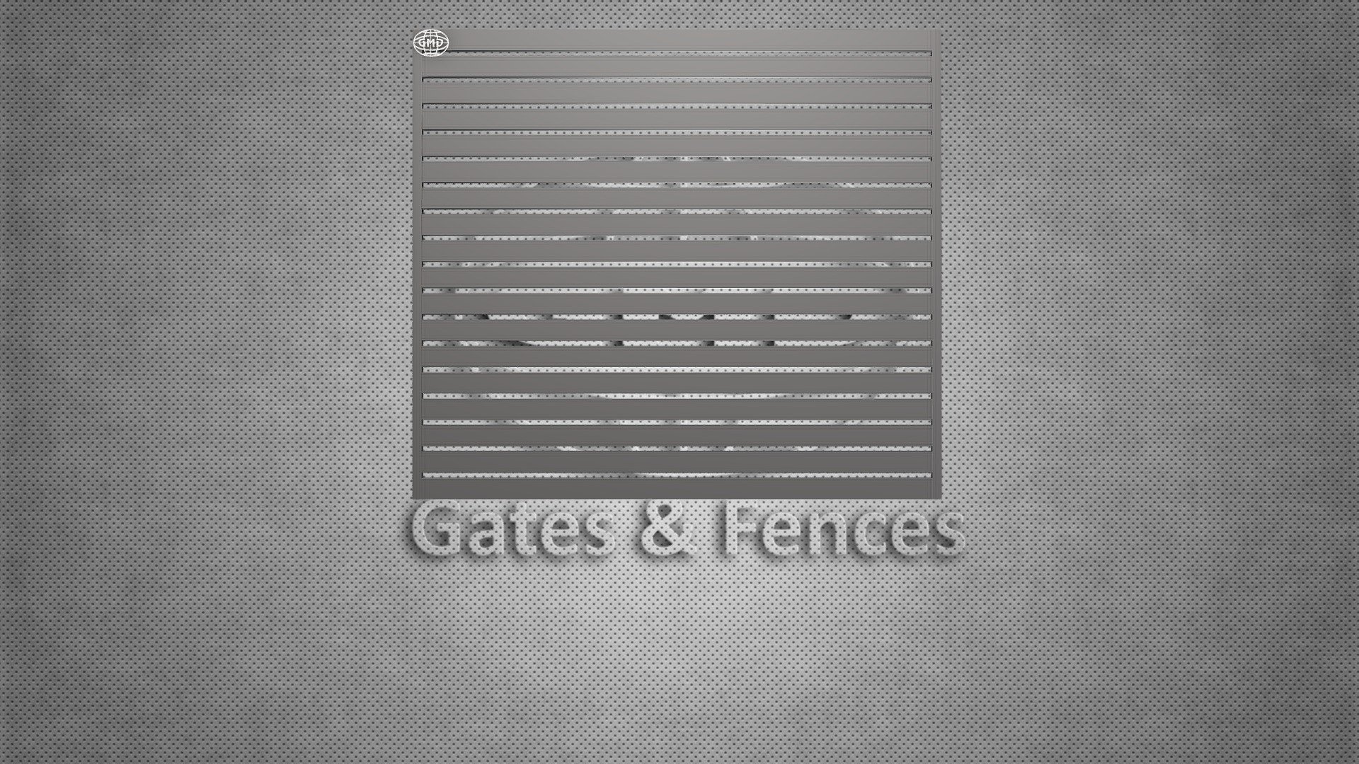 Gard profilat orizontal/Horizontal Slat Fencing — Sketchfab embed 3D viewer