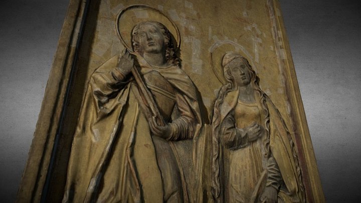 German Altarpiece — Sketchfab embed 3D viewer