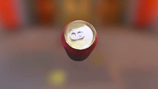 Coke can scan 3D Model
