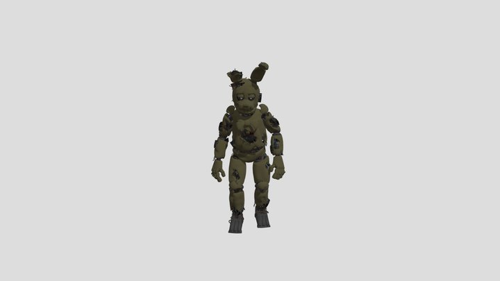 Image To Stl.com_ Springtrap
