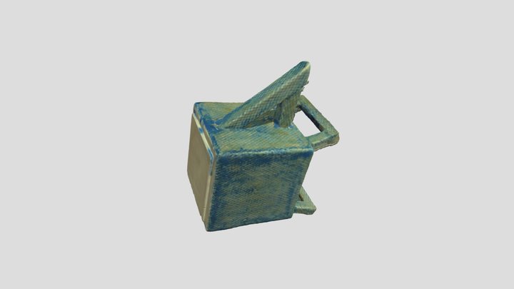 3D Scanned Ceramic Pot using Einscan Pro 2020 3D Model