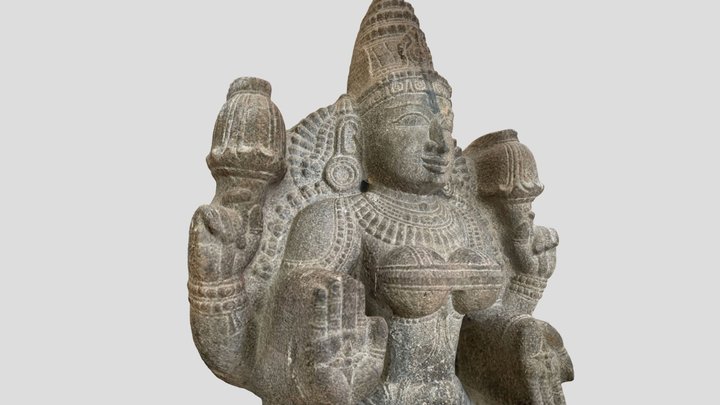 Amman - King Sarfojji Palace Tanjore 3D Model