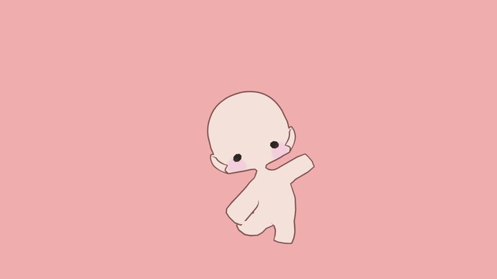 Cute cutie 3D Model