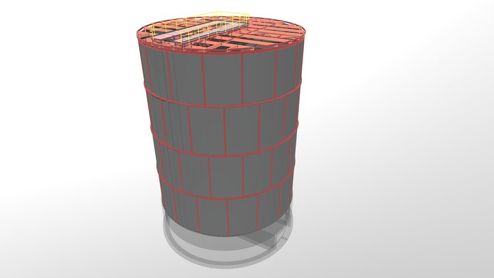 MLTC Bioenergy Hog Fuel Bin 3D Model