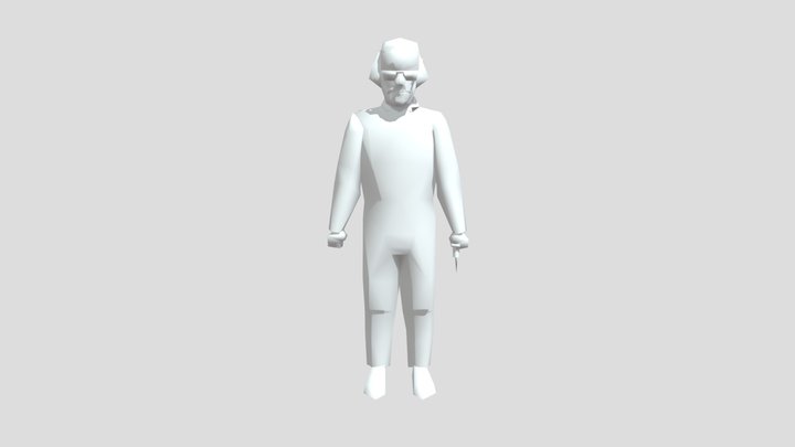 Scientist 3D Model