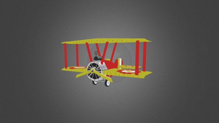 GameArt Plane 3D Model