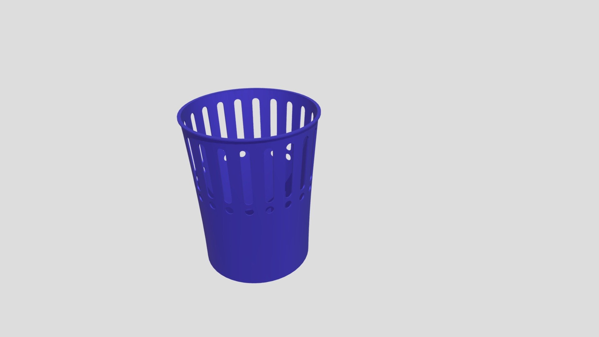 PLASTIC TRASH CAN