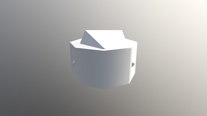 June 2019 Calendar 3D Model