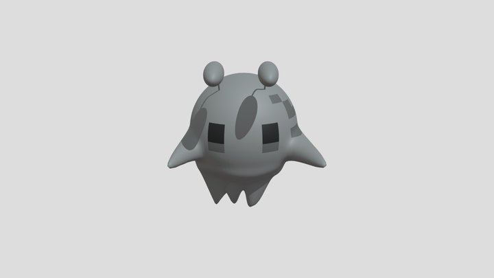 Dark Slime 3D Model