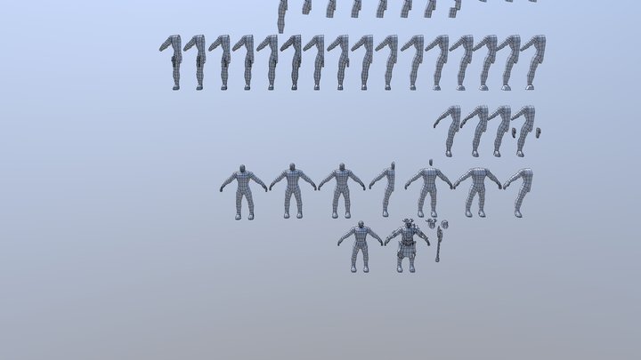 Model Game 3D Model