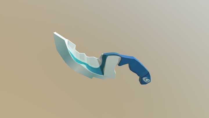 Weapon from Dota 2. 1 3D Model