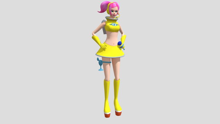 Ulala (Yellow Suit) 3D Model