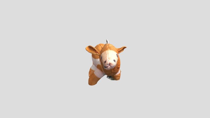 Camel Plush 3D Model