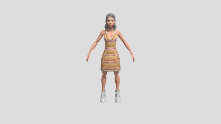 ReadyPlayerMe - Beachgirls: Jenny 3D Model